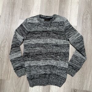 Gray Capsule Striped Sweater for Men. Size large but fits more like small/medium